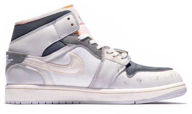 【定制球鞋】Jordan Air Jordan 1 Mid 達芬奇定制 特殊鞋盒 百事從歡 中幫 復古籃球鞋 GS 灰藍 Lookbook 【定制球鞋】Jordan Air Jordan 1 Mid 達芬奇定制 特殊鞋盒 百事從歡 中幫 復古籃球鞋 GS 灰藍