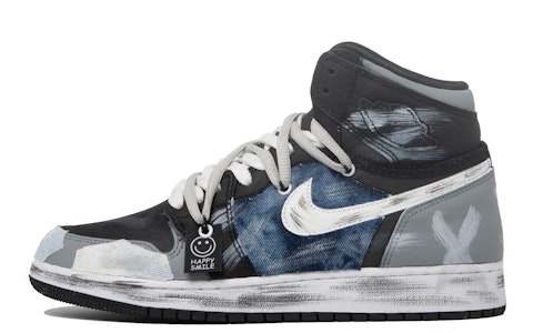 カスタム エアジョーダン1 レトロ OG "ダークデニム ダ・ヴィンチ" 555088-060(TeamM-男女同款暗夜S-BOX) Order カスタム エアジョーダン1 レトロ OG "ダークデニム ダ・ヴィンチ" 555088-060(TeamM-男女同款暗夜S-BOX)