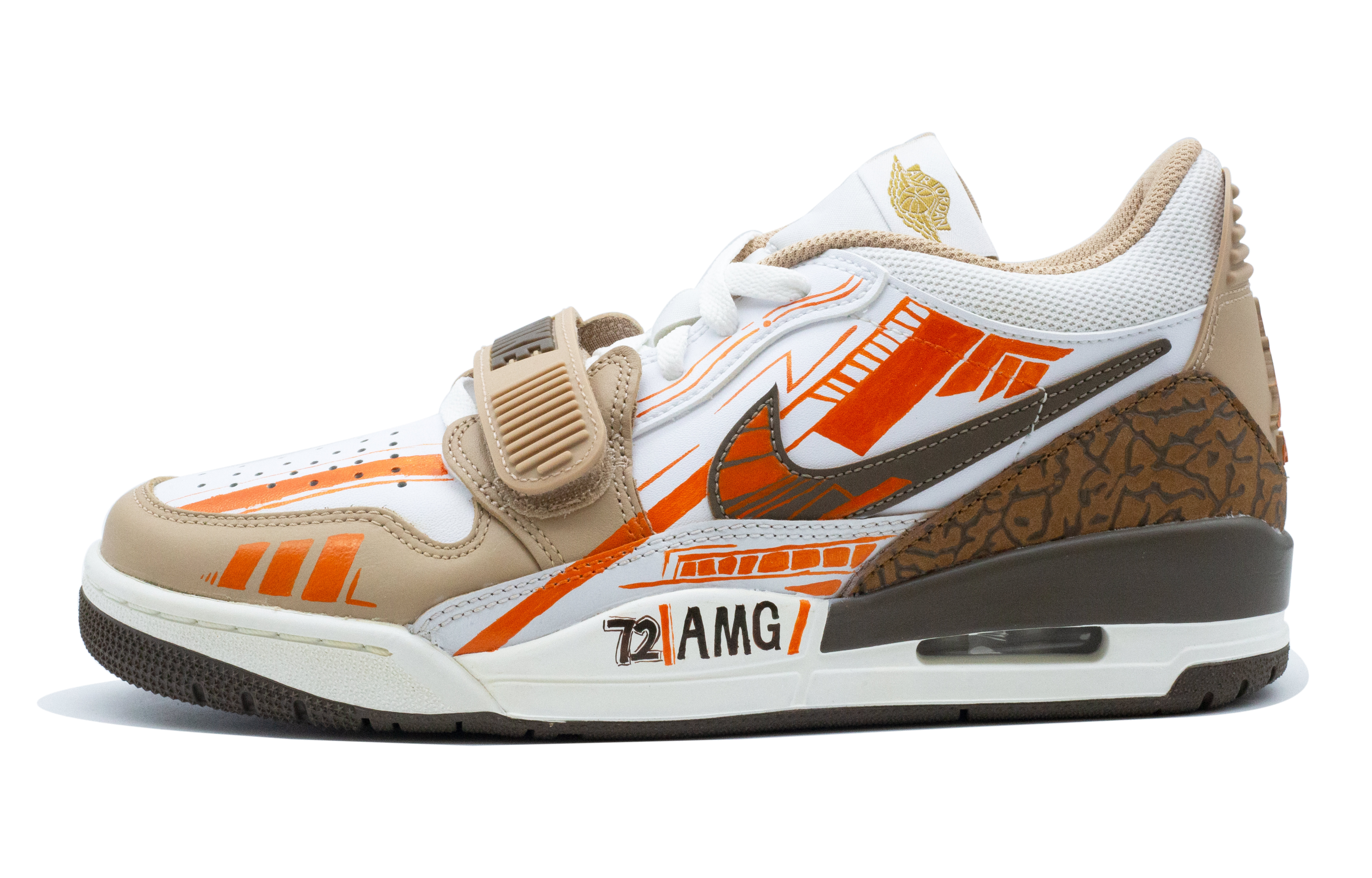 Order [Zapatillas Personalizadas] Air Jordan Legacy 312 'AMG 72 Racing' FQ3869-201（team72-AMG）