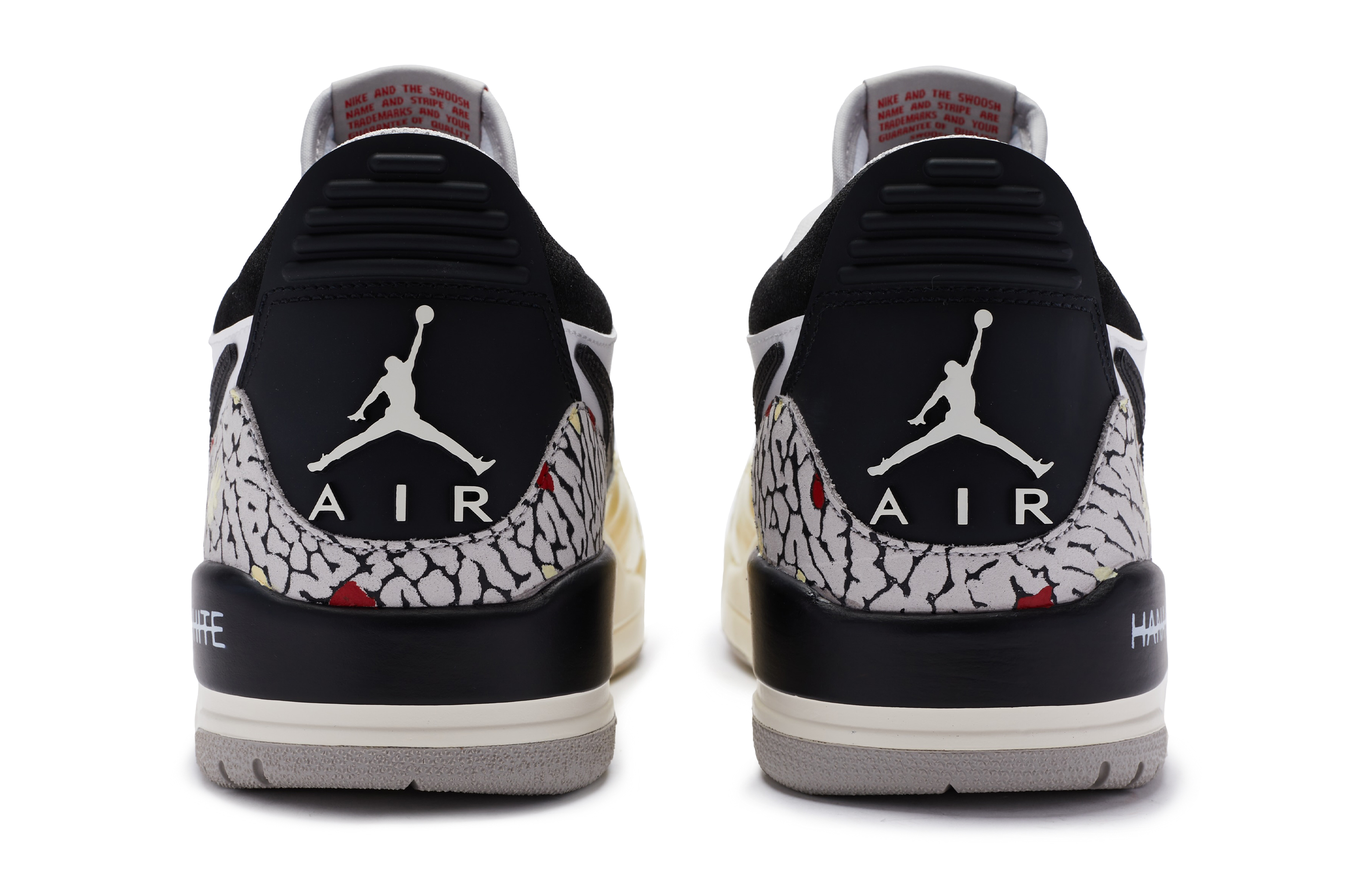 Purchase 【客製球鞋】Jordan Legacy 312 BIGNIU 城市主題 小菊花 特別鞋盒 低筒 復古籃球鞋 男款 黑白