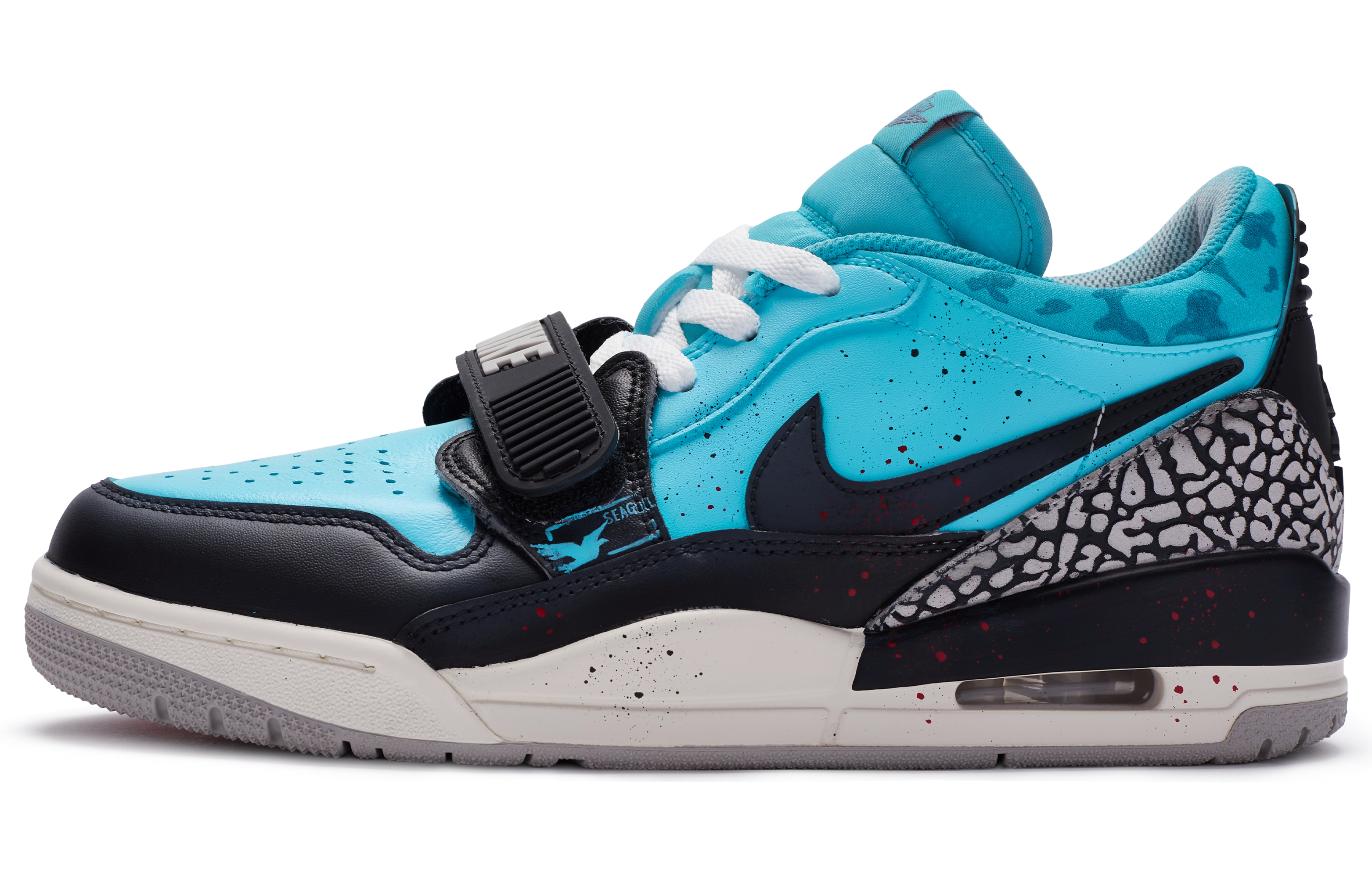 [Custom Shoes] Air Jordan Legacy 312 'BIGNIU Ink Wind Blue'