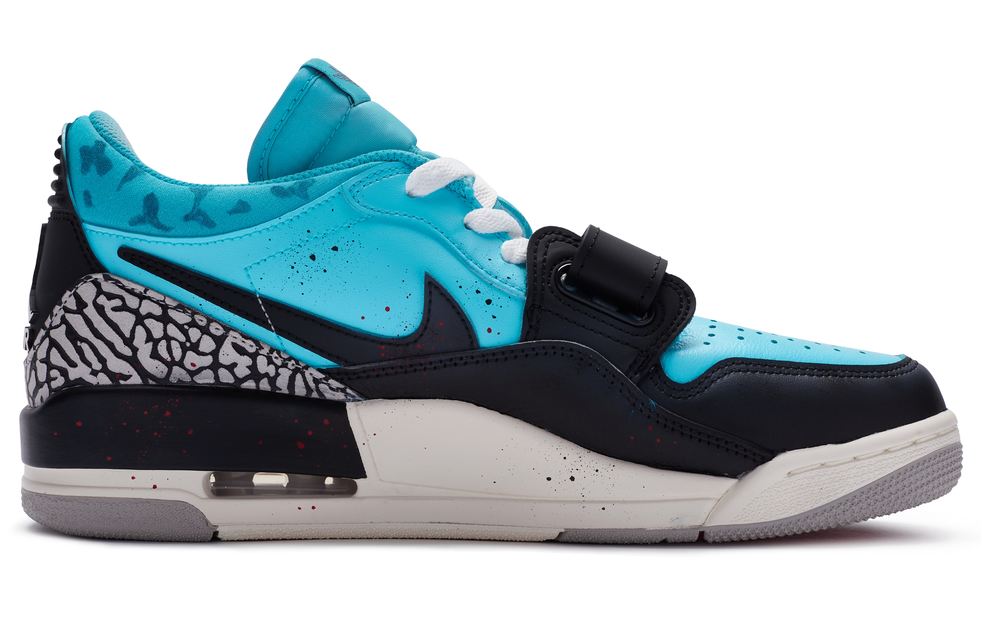 Order [Kasut Tersuai] Air Jordan Legacy 312 'BIGNIU Ink Angin Biru' CD7069-101(TeamR-男款风蓝涌动QD)