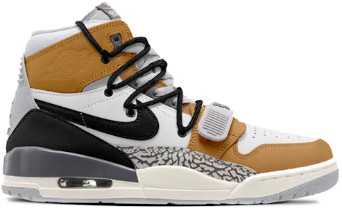 【定制球鞋】 Jordan Legacy 312 復古潮流 黑魔王 賽博朋克 防滑耐磨 高筒 復古籃球鞋 男款 黑棕白 Order 【定制球鞋】 Jordan Legacy 312 復古潮流 黑魔王 賽博朋克 防滑耐磨 高筒 復古籃球鞋 男款 黑棕白