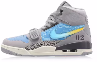 【カスタムシューズ】エア ジョーダン レガシー 312 'ブループリント ブルー-グレー' AV3922-002(Team56-科技蓝图) Buy 【カスタムシューズ】エア ジョーダン レガシー 312 'ブループリント ブルー-グレー' AV3922-002(Team56-科技蓝图)