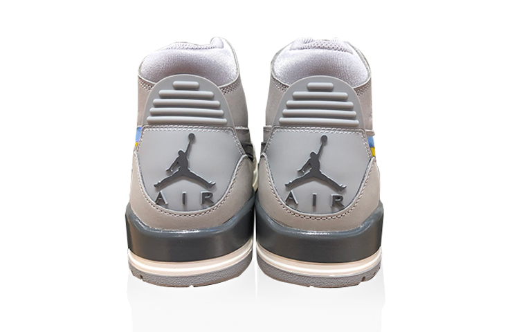 Shop [Sepatu Kustom] Air Jordan Legacy 312 'Biru Abu-Abu Blueprint' AV3922-002(Team56-科技蓝图)