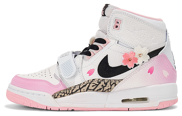 Buy [Kasut Tersuai] Air Jordan Legacy 312 'Bunga Sakura Merah Jambu' AT4040-106(TeamI-女款粉嫩樱花粉白)