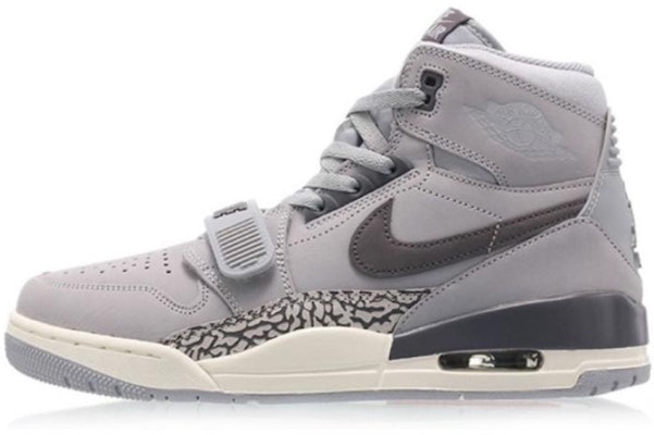 【定制球鞋】Jordan Legacy 312 憨厚可愛 抱竹熊貓 耐磨 高幫 復古籃球鞋 男款 水泥灰 Details for 【定制球鞋】Jordan Legacy 312 憨厚可愛 抱竹熊貓 耐磨 高幫 復古籃球鞋 男款 水泥灰