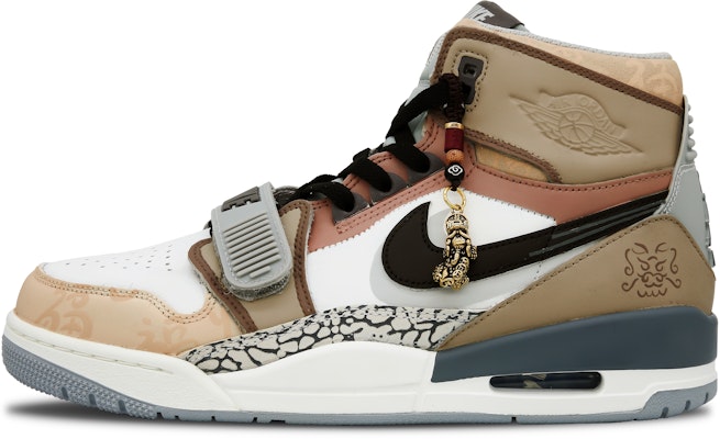 【訂製球鞋】 Jordan Legacy 312 CNY龍年限定 龍華富貴 福 國風 高筒 復古籃球鞋 男款 棕白 Buy 【訂製球鞋】 Jordan Legacy 312 CNY龍年限定 龍華富貴 福 國風 高筒 復古籃球鞋 男款 棕白