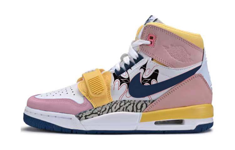 [Custom Shoes] Air Jordan Legacy 312 'Chinese Red Opera Masks'