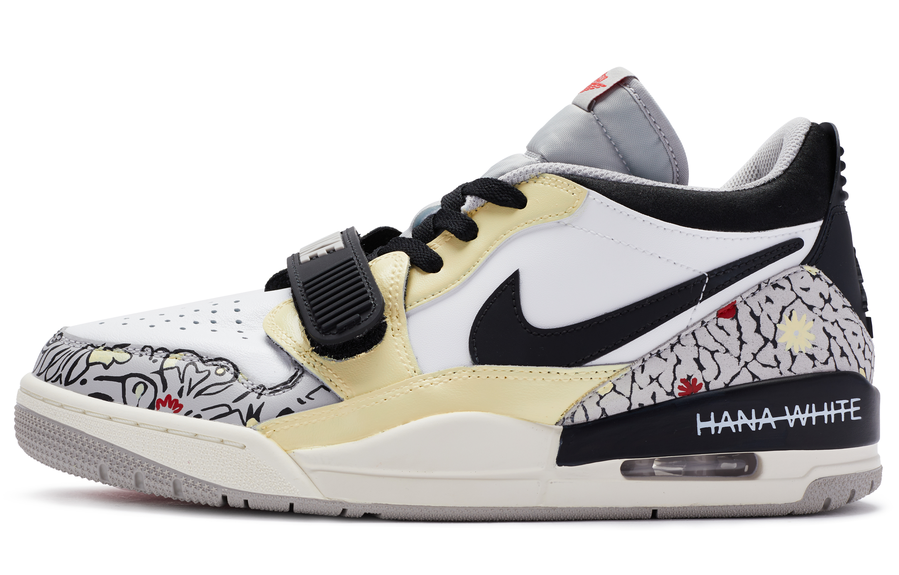 [Custom Shoes] Air Jordan Legacy 312 'City Love - Black Yellow Red'