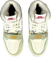 【訂製球鞋】 Jordan Legacy 312 CNY 極光 可撕小熊布貼 漸變暈染 高幫 復古籃球鞋 GS 白綠 Shop 【訂製球鞋】 Jordan Legacy 312 CNY 極光 可撕小熊布貼 漸變暈染 高幫 復古籃球鞋 GS 白綠