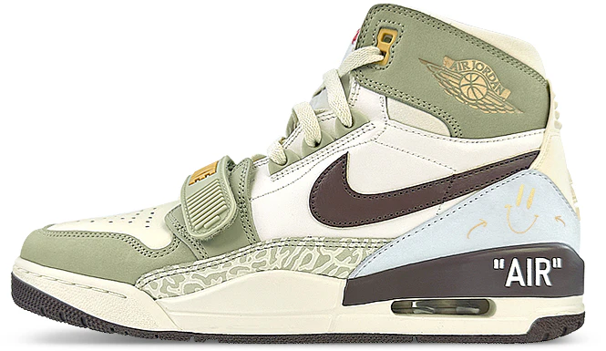 custom-shoes-air-jordan-legacy-312-court-sprite-smiley-white-green-gold