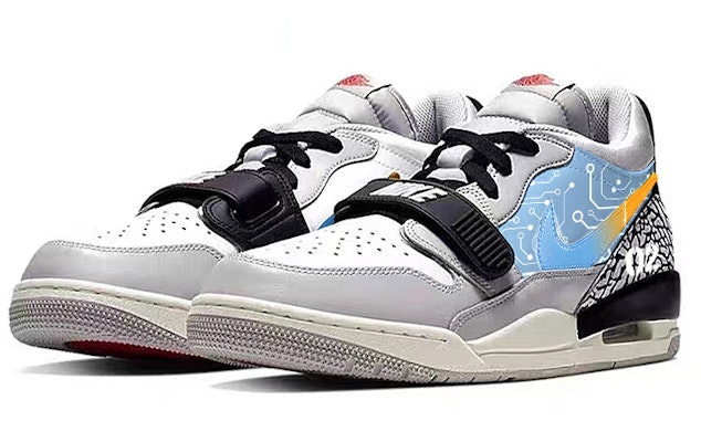 에어 조던 레거시 312 '사이버펑크 화이트 그레이 블루' (79 characters) CD7069-101(Team56-科技蓝图) Lookbook 에어 조던 레거시 312 '사이버펑크 화이트 그레이 블루' (79 characters) CD7069-101(Team56-科技蓝图)