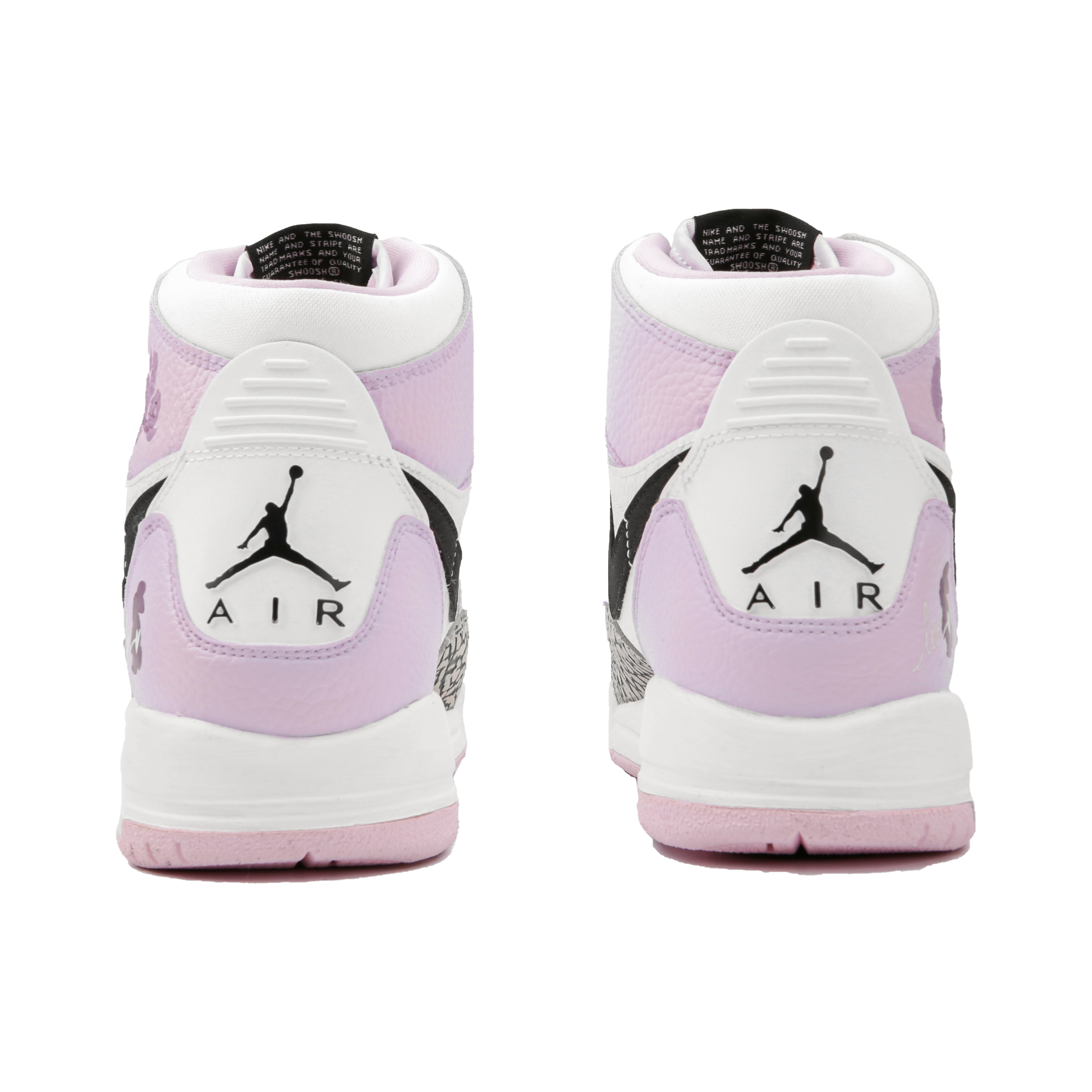 Shop [Zapatillas personalizadas] Jordan Legacy 312 "Púrpura Neón Degradado" AT4040-106(Team4-女款梦幻渐变紫SBOX)
