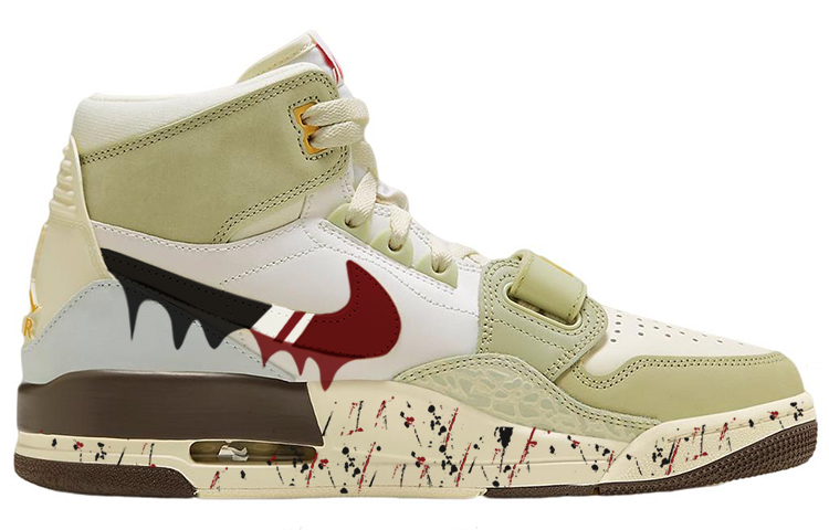 Order Zapatillas Personalizadas Air Jordan Legacy 312 "Graffiti Fluido" FD9907-111(Team56-流体泼墨)