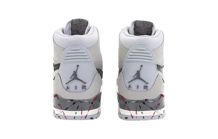 Shop 커스텀 에어 조던 레거시 312 '그레이 레드 블랙' AV3922-002(Team56-流体泼墨)