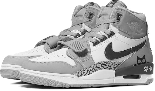 【カスタムシューズ】エアジョーダン レガシー312『グレー白黒ヒドゥンキャット』 AV3922-002(Team10-躲藏小猫) Lookbook 【カスタムシューズ】エアジョーダン レガシー312『グレー白黒ヒドゥンキャット』 AV3922-002(Team10-躲藏小猫)
