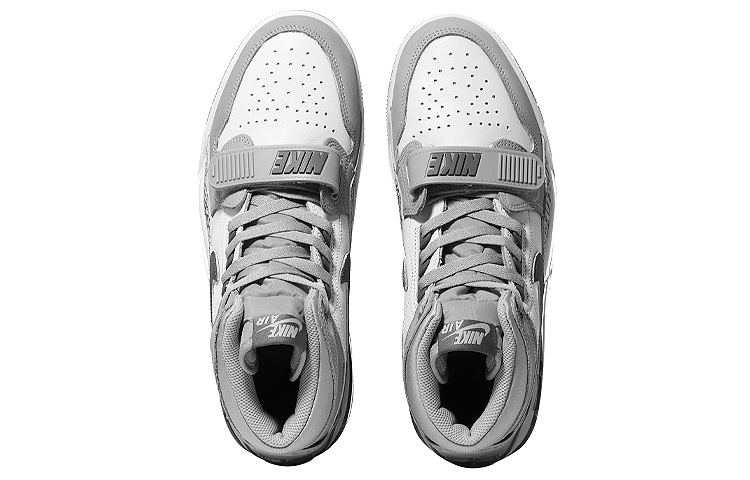 Shop 【客製球鞋】 Jordan Legacy 312 中式萌寵 躲藏小貓 防滑 高筒 復古籃球鞋 男款 灰白黑