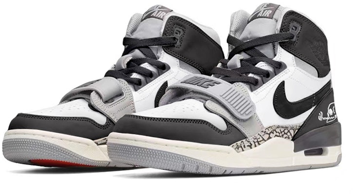 에어 조던 레거시 312 '회색 시멘트 - 해골 그래피티' AV3922-002(TeamY-男款灰水泥骷髅涂鸦深灰) Lookbook 에어 조던 레거시 312 '회색 시멘트 - 해골 그래피티' AV3922-002(TeamY-男款灰水泥骷髅涂鸦深灰)