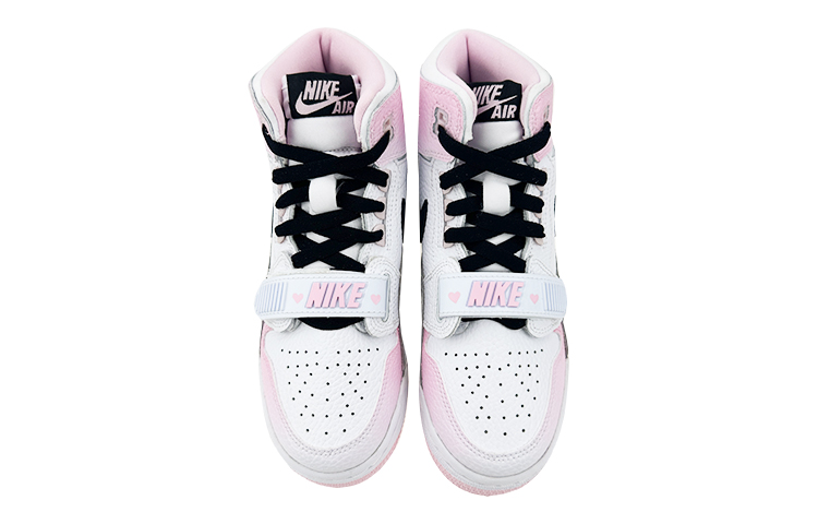 Shop [Kasut Custom] Air Jordan Legacy 312 'Hati Gradien Merah Jambu-Putih' AT4040-106(Team47-女款312爱心)