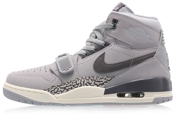 【訂製球鞋】 Jordan Legacy 312 中式風 慵懶大熊貓 防滑 高筒 復古籃球鞋 男款 灰水泥 Sizing 【訂製球鞋】 Jordan Legacy 312 中式風 慵懶大熊貓 防滑 高筒 復古籃球鞋 男款 灰水泥