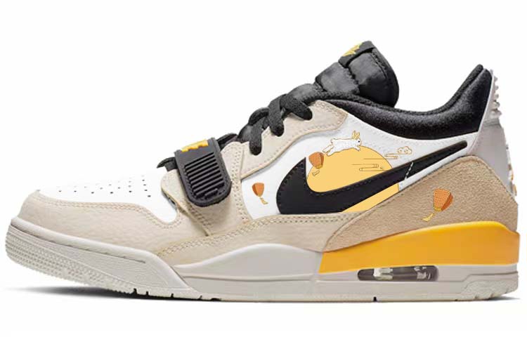 [Custom Shoes] Air Jordan Legacy 312 'Mid-Autumn Moon Rabbit Lantern - Orange Black'