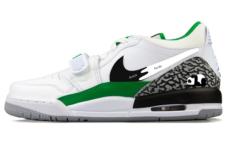 Buy 에어 조던 레거시 312 '판다' (커스텀) FN3407-101(Team56-趴趴熊猫)