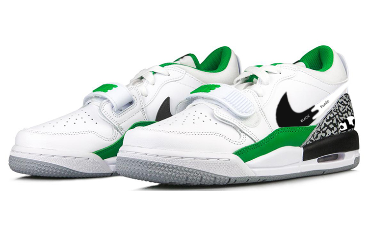 Lookbook 에어 조던 레거시 312 '판다' (커스텀) FN3407-101(Team56-趴趴熊猫)