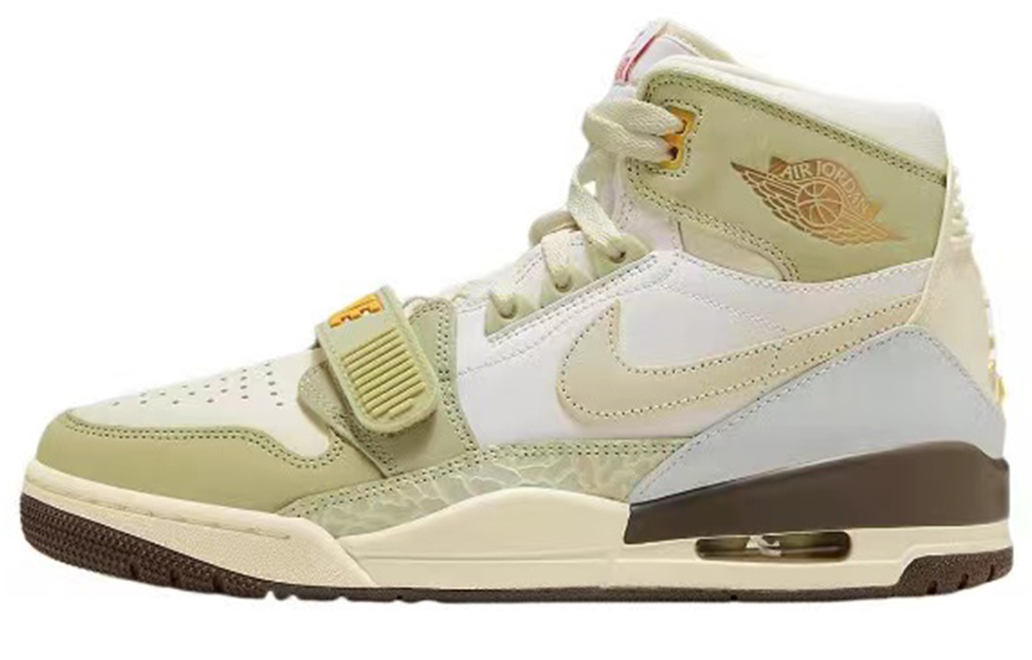 Cheap 【客製球鞋】 Jordan Legacy 312 熊貓惡作劇 冰藍海鹽 復古 磨舊 復古籃球鞋 男款 棕粉藍