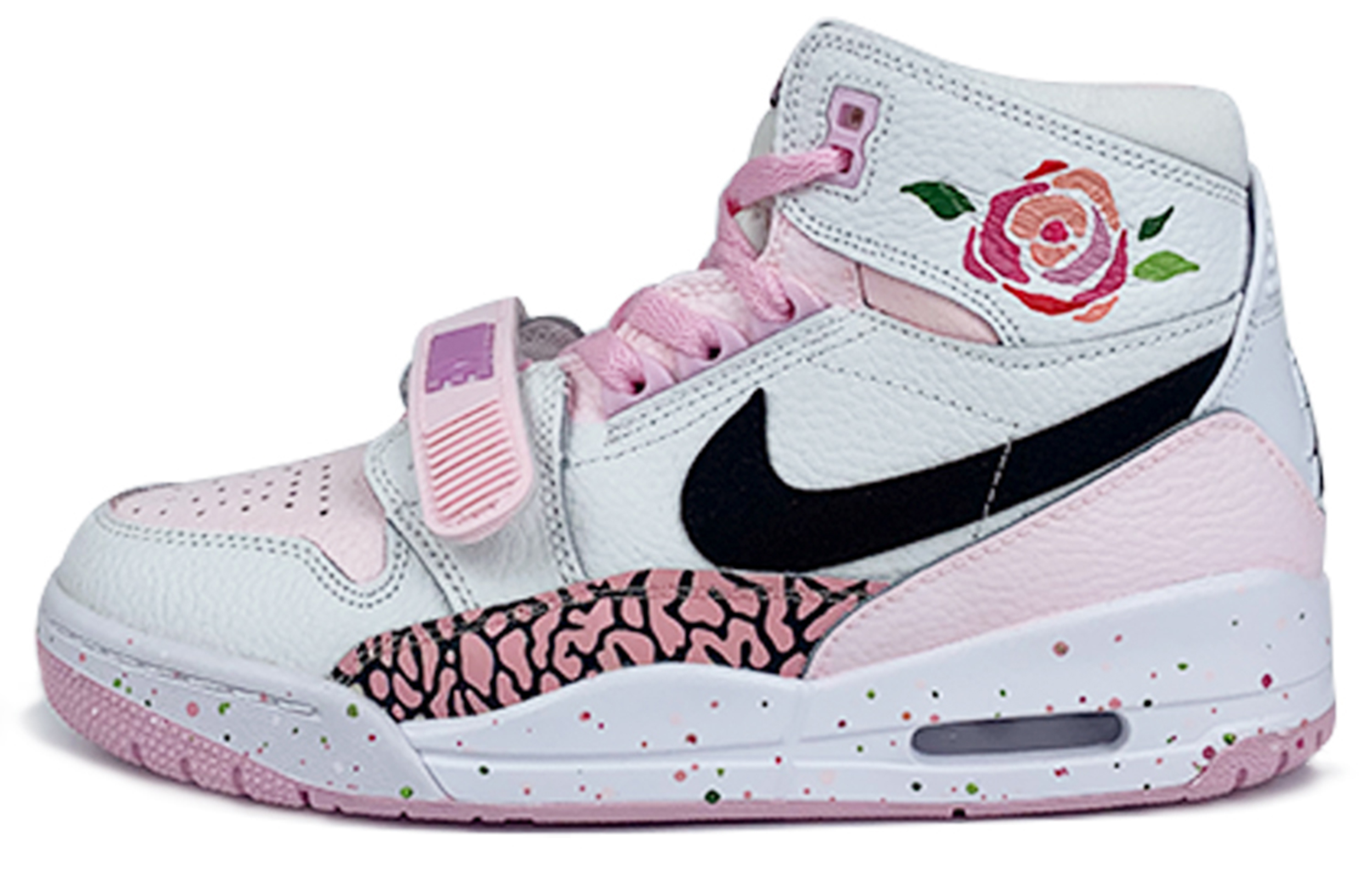 Buy [Sepatu Custom] Air Jordan Legacy 312 'Pink Rose' AT4040-106(TeamD-GS款粉红玫瑰)