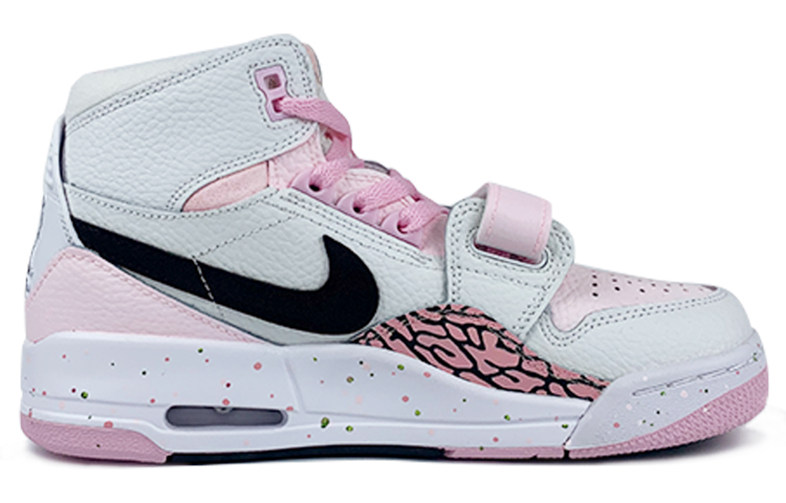 Order [Sepatu Custom] Air Jordan Legacy 312 'Pink Rose' AT4040-106(TeamD-GS款粉红玫瑰)