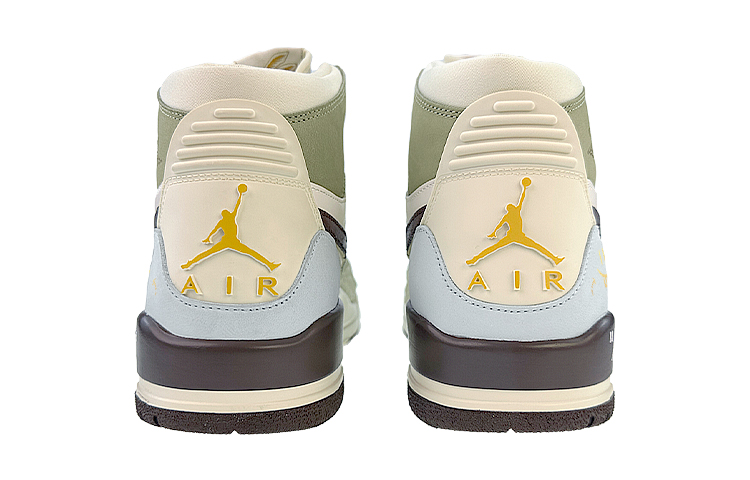 Shop [定制鞋款] Air Jordan Legacy 312 '兔年白-绿-金' FD9907-111(Team40-男款发呆绿金QD)