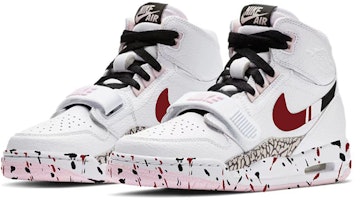 【訂製球鞋】Jordan Legacy 312 潮酷碰墨 紅色釦子 潮流通用 夏日外出 高筒 復古籃球鞋 GS 白紅黑 Lookbook 【訂製球鞋】Jordan Legacy 312 潮酷碰墨 紅色釦子 潮流通用 夏日外出 高筒 復古籃球鞋 GS 白紅黑