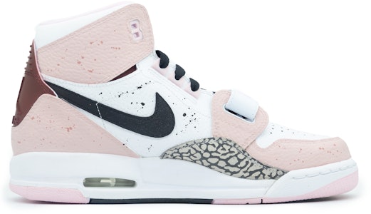 【定製球鞋】 Jordan Legacy 312 緩震 浪漫紅玫瑰 情侶520 潑墨 復古籃球鞋 GS 粉紅白 Order 【定製球鞋】 Jordan Legacy 312 緩震 浪漫紅玫瑰 情侶520 潑墨 復古籃球鞋 GS 粉紅白