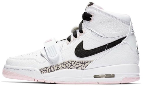 【定制球鞋】Jordan Legacy 312 沙灘 手繪噴繪 復古籃球鞋 GS 米白粉藍 Details for 【定制球鞋】Jordan Legacy 312 沙灘 手繪噴繪 復古籃球鞋 GS 米白粉藍