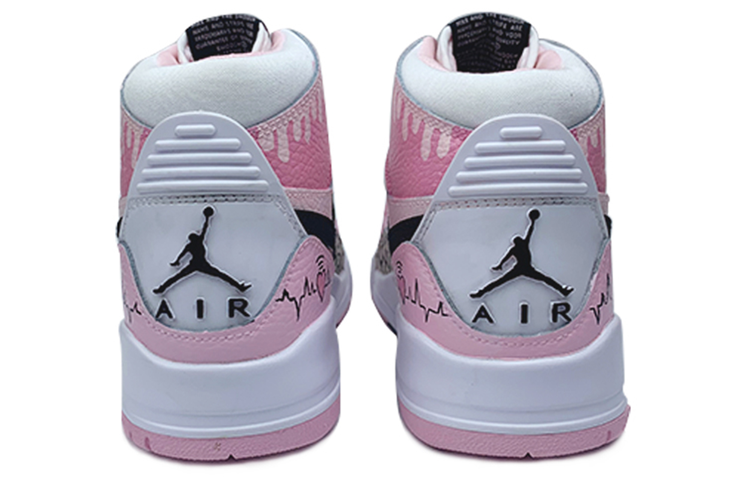 Purchase 【客製化球鞋】Jordan Legacy 312 草莓甜心 高筒 復古 籃球鞋 GS 粉白