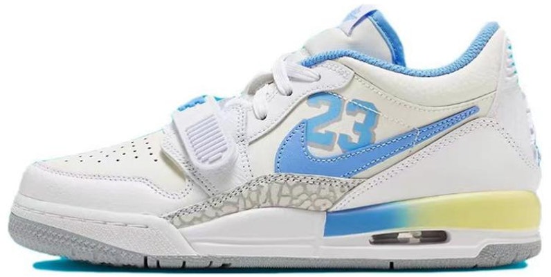 【訂製球鞋】Jordan Legacy 312 潮流前衛 精緻細節 耐磨透氣 耐磨透氣 低筒 復古籃球鞋 GS 白藍 Sizing 【訂製球鞋】Jordan Legacy 312 潮流前衛 精緻細節 耐磨透氣 耐磨透氣 低筒 復古籃球鞋 GS 白藍