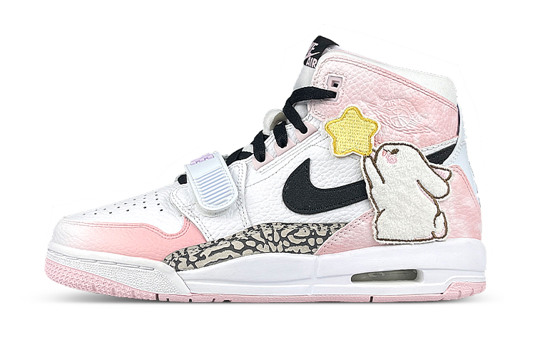 Order [Zapatos Personalizados] Air Jordan Legacy 312 'Blanco-Degradado Rosa' AT4040-106(Team47-女款AJ粉兔SBOX)