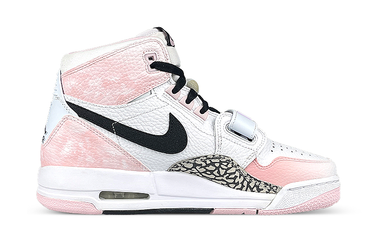 Lookbook [Zapatos Personalizados] Air Jordan Legacy 312 'Blanco-Degradado Rosa' AT4040-106(Team47-女款AJ粉兔SBOX)