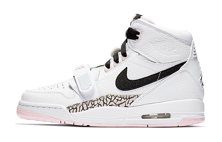 Cheap [Zapatos Personalizados] Air Jordan Legacy 312 'Blanco-Degradado Rosa' AT4040-106(Team47-女款AJ粉兔SBOX)