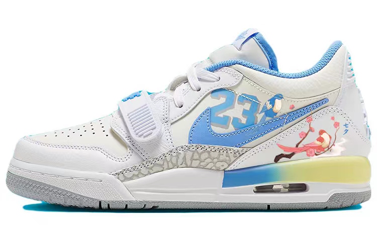 [Custom Shoes] Air Jordan Legacy 312 'White Blue Pink'
