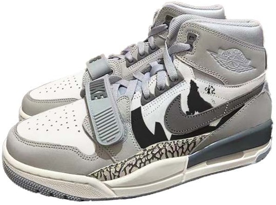 에어 조던 레거시 312 "늑대 정신 - 시멘트 그레이" AV3922-002(Team56-狼山图腾) Lookbook 에어 조던 레거시 312 "늑대 정신 - 시멘트 그레이" AV3922-002(Team56-狼山图腾)