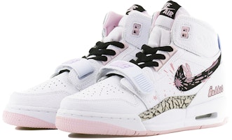 カスタム エアジョーダン レガシー312 桜ピンク (カスタムAJ312 桜ピンク) AT4040-106(Team10-流星兔几-QD) Lookbook カスタム エアジョーダン レガシー312 桜ピンク (カスタムAJ312 桜ピンク) AT4040-106(Team10-流星兔几-QD)