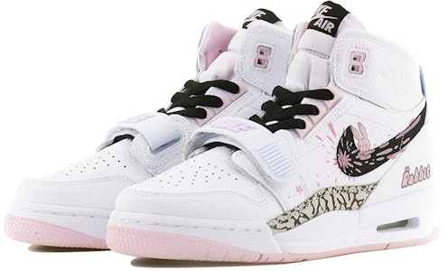 カスタム エアジョーダン レガシー312 桜ピンク (カスタムAJ312 桜ピンク) AT4040-106(Team10-流星兔几-QD) Lookbook カスタム エアジョーダン レガシー312 桜ピンク (カスタムAJ312 桜ピンク) AT4040-106(Team10-流星兔几-QD)