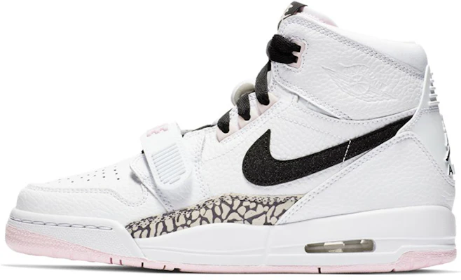 【定制球鞋】Jordan Legacy 312 潮流兔年 流星流氓兔 經典可愛 高幫 復古籃球鞋 GS 櫻花粉白 Sizing 【定制球鞋】Jordan Legacy 312 潮流兔年 流星流氓兔 經典可愛 高幫 復古籃球鞋 GS 櫻花粉白