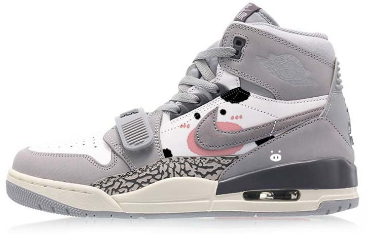 custom-shoes-air-jordan-legacy-312-high-cement-grey-cow-print