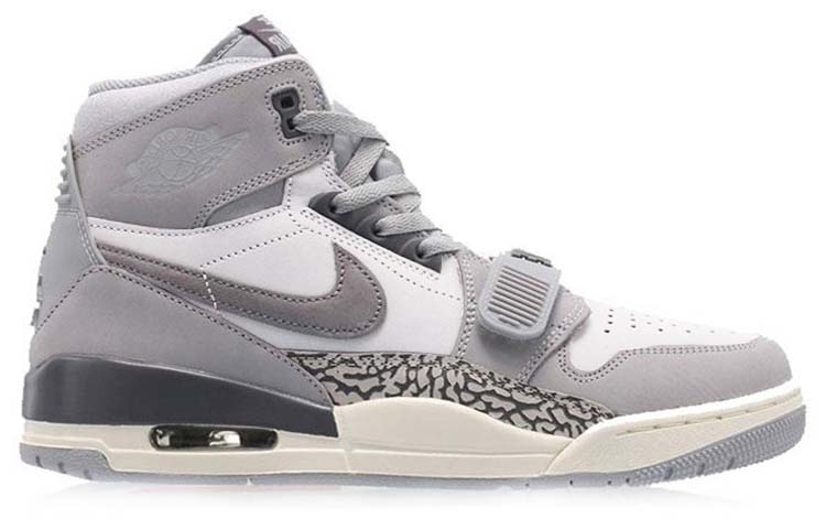 Order 【定製球鞋】Air Jordan Legacy 312 中式國風 黑白奶牛 可愛奶牛 防滑耐磨 高筒 復古籃球鞋 男款 水泥灰