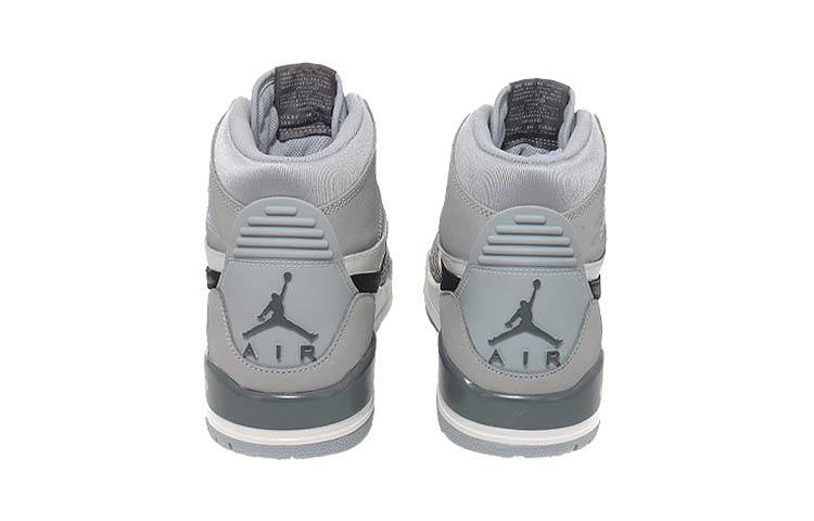 Shop 【定製球鞋】Air Jordan Legacy 312 中式國風 黑白奶牛 可愛奶牛 防滑耐磨 高筒 復古籃球鞋 男款 水泥灰