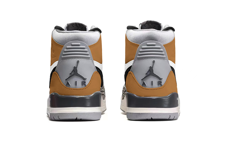 Shop [定制鞋] Air Jordan Legacy 312 高帮 '赛博朋克' AV3922-002(TeamY-男款大魔王黑棕灰)