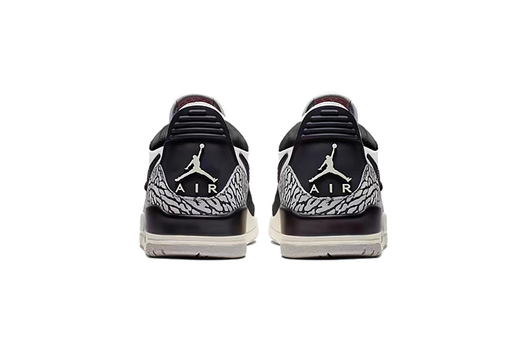 Shop Jordan Legacy 312 Low "Armadura Grafiti" CD7069-101(TeamY-男款骷髅涂鸦黑白灰)